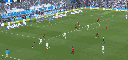 恩里克精妙配合完成最后一击 马赛2-0领先尼斯